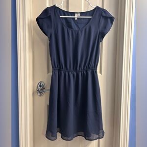 Frenchi Navy Mini Dress Size XS